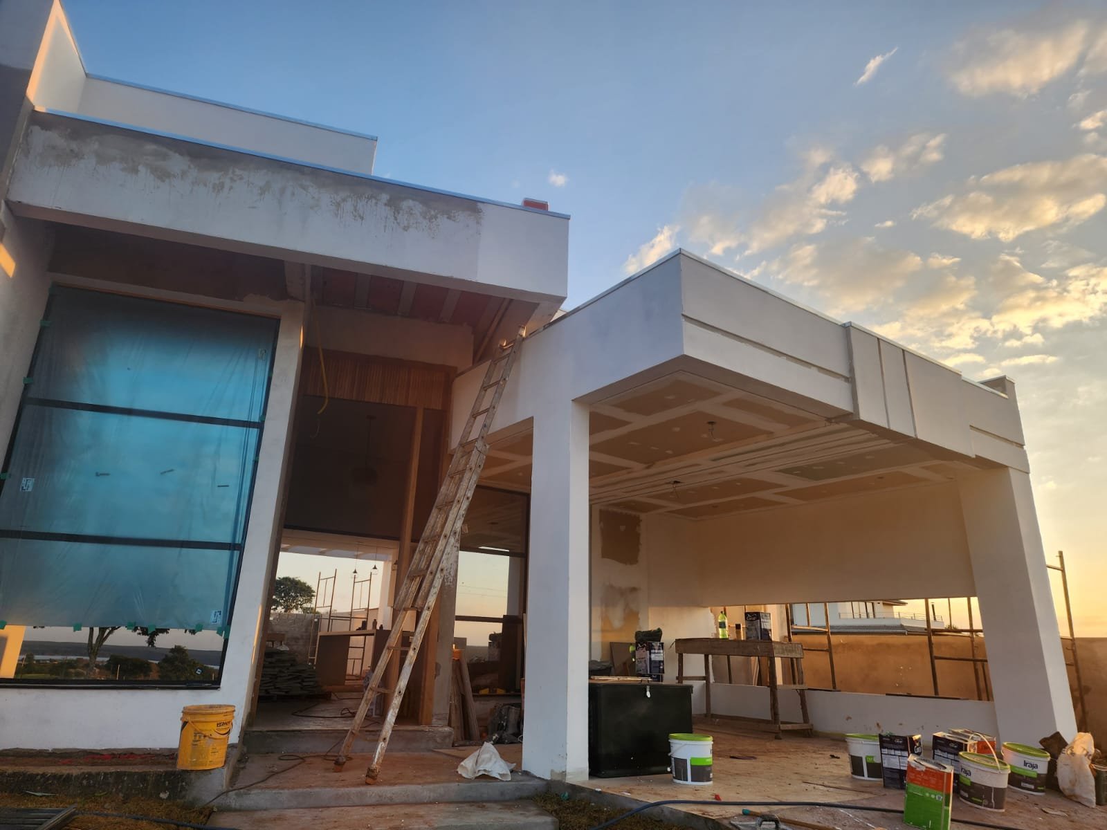 Casa nova pintada